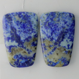 28X17mm Lapis Pair