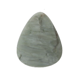 30x25mm Green Petrified Wood