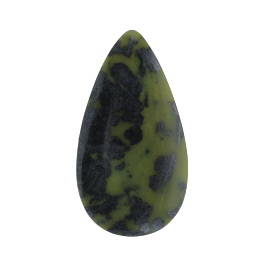 49x27mm Serpentine With Hematite