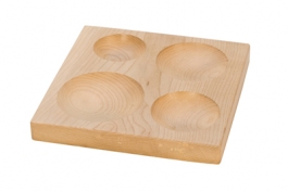 Wooden Quad--Dapping Block