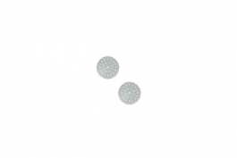 Lillypilly - Silver Sundial - 5/8" Disc (PKG 2)