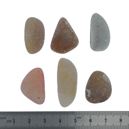 32x13 to 22x17mm Bezel Edge Druzy Set Of 6