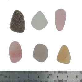 23x16 to 16x16mm Bezel Edge Druzy Set Of 6