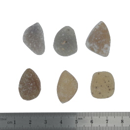 23x16 to 22x13mm Bezel Edge Druzy Set Of 6