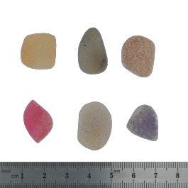 22x15 to 17x14mm Bezel Edge Druzy Set Of 6