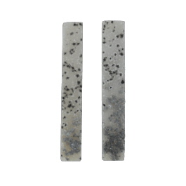 40x7mm Bezel Edge Druzy - Pair