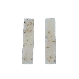 20x5mm Bezel Edge Druzy - Pair