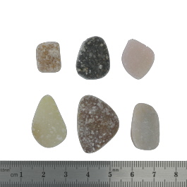 26x19 to 14x11mm Bezel Edge Druzy Set Of 6