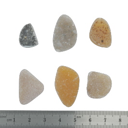 28x17 to 16x12mm Bezel Edge Druzy Set Of 6