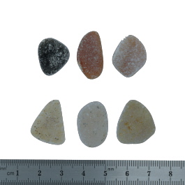 22x12 to 17x15mm Bezel Edge Druzy Set Of 6