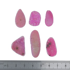 33x12 to 20x10mm Bezel Edge Druzy Set Of 6