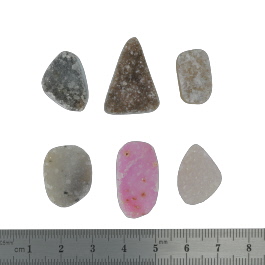 24x18 to 16x15mm Bezel Edge Druzy Set Of 6