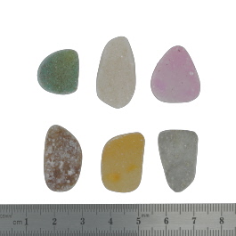 26x14 to 16x15mm Bezel Edge Druzy Set Of 6