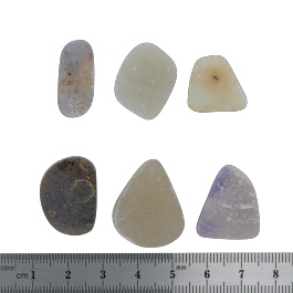 25x20 to 17x16mm Bezel Edge Druzy Set Of 6