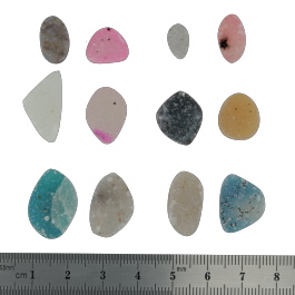 20x14 to 10x6mm Bezel Edge Druzy Set Of 12