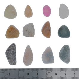 24x12 to 13x9 mm Bezel Edge Druzy Set Of 12