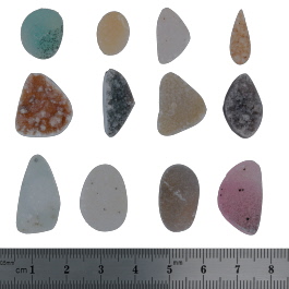 23x12 to 16x6mm Bezel Edge Druzy Set Of 12