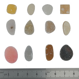 18x14 to 10x10mm Bezel Edge Druzy Set Of 12