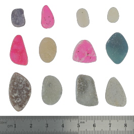 25x14 to 10x8mm Bezel Edge Druzy Set Of 12