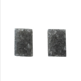 10X7mm Bezel Edge Druzy - Pair