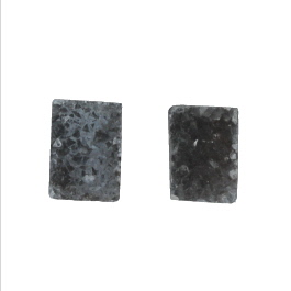 10X7mm Bezel Edge Druzy - Pair