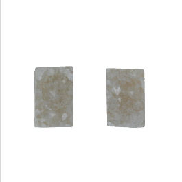 9x6mm Bezel Edge Druzy - Pair