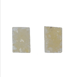 10x7mm Bezel Edge Druzy - Pair