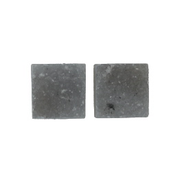 12x12mm Bezel Edge Druzy - Pair
