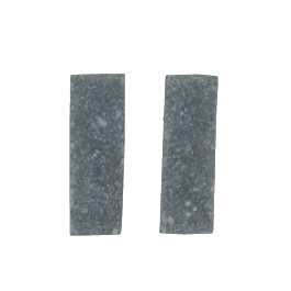20x7mm Bezel Edge Druzy - Pair