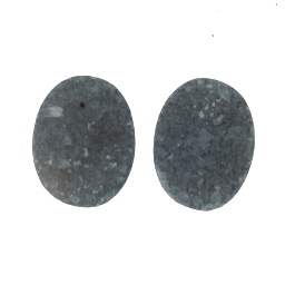 15x12mm Bezel Edge Druzy - Pair