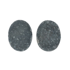 15x12mm Bezel Edge Druzy - Pair