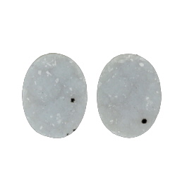 15x12mm Bezel Edge Druzy - Pair