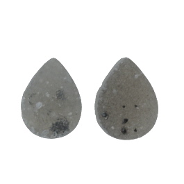 15x11mm Bezel Edge Druzy - Pair