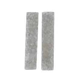 30x7mm Bezel Edge Druzy - Pair