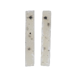 30x5mm Bezel Edge Druzy - Pair