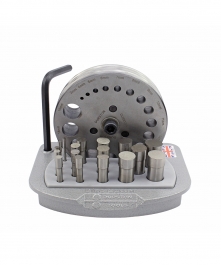 Deluxe Round Disc Cutter Set 17 Sizes (3-19mm)