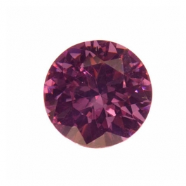 15mm Round Lavender CZ - Pack of 1