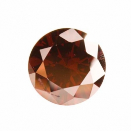 18mm Round Garnet CZ  - Pack of 1