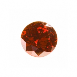 4mm Round Red CZ - Pack of 5