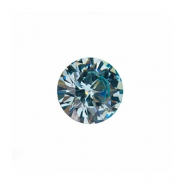 4mm Round Aquamarine CZ - Pack of 5