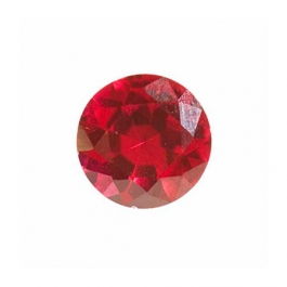 4mm Round Ruby Corundum - Pack of 5