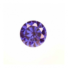 5mm Round Tanzanite CZ - Pack of 5