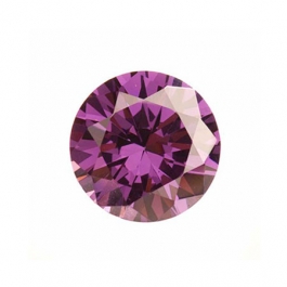 5mm Round Light Amethyst CZ - Pack of 5