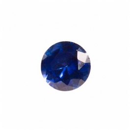 6mm Round Sapphire CZ - Pack of 2