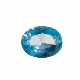 10X8mm Oval Blue Zircon CZ - Pack of 1