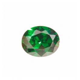 8X6mm Oval Emerald Green CZ - Pack of 1