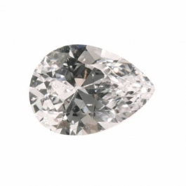 18x13mm Pear White CZ - Pack of 1