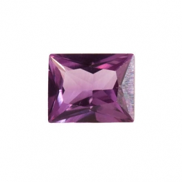 10X8mm Rectangle Alexandrite CZ - Pack of 1