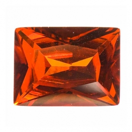 16X12mm Rectangle Red CZ - Pack of 1