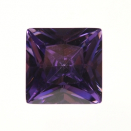 14mm Square Light Amethyst CZ - Pack of 1